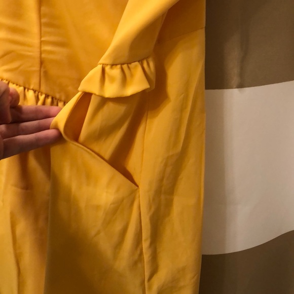 Everly Yellow Dress - Picture 3 of 8